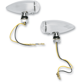 DRAG SPECIALTIES SMOOTH LED M/LIGHTS CLEAR/AMB (PR) (7805 - 2068) - DRIVEN Canada's Powersports 7805 - 2068