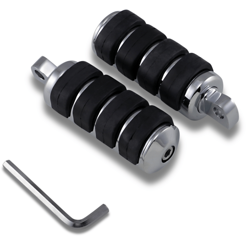 DRAG SPECIALTIES SOFTRIDE LRG PEGS W/MALE MNTS (PR) (DS - 253500) - DRIVEN Canada's Powersports DS - 253500