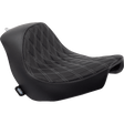 DRAG SPECIALTIES SOLO SEAT DOUBLE DIAMOND STITCHING FL/FX' 18'24 - DRIVEN Canada's Powersports 0802 - 1514