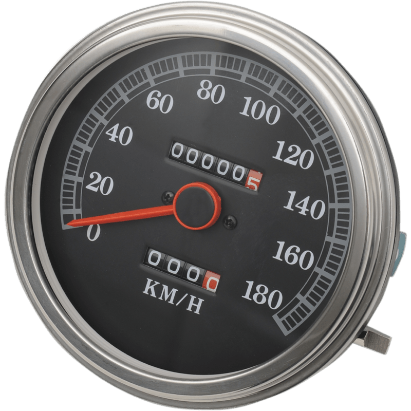 DRAG SPECIALTIES SPEEDO 2:1 89 - 95FACE KM/H (72422KMX) - DRIVEN Canada's Powersports 72422KMX
