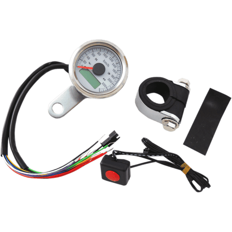 DRAG SPECIALTIES SPEEDO W/4LTS KPH - DRIVEN Canada's Powersports 77759WK