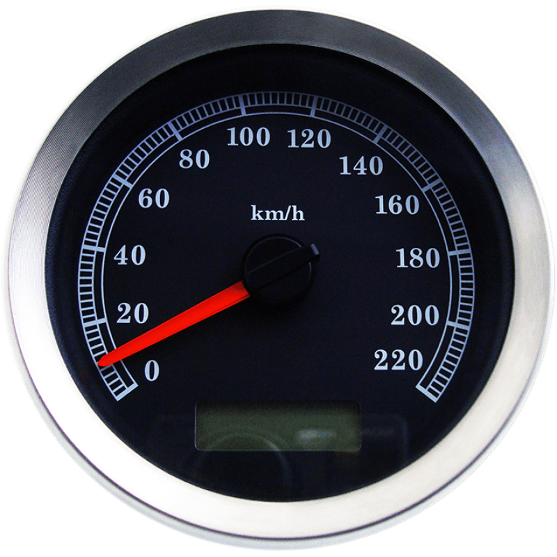 DRAG SPECIALTIES SPEEDOMETER KPH 4"04 - DRIVEN Canada's Powersports 83101B