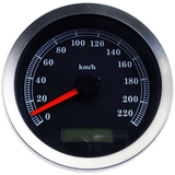 DRAG SPECIALTIES SPEEDOMETER KPH 4"04 - DRIVEN Canada's Powersports 83101B