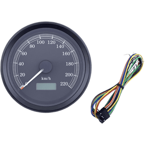 DRAG SPECIALTIES SPEEDOMETER UNIV 3.37"KPH (T21 - 69A4BBDSR) - DRIVEN Canada's Powersports T21 - 69A4BBDSR