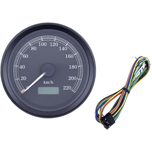 DRAG SPECIALTIES SPEEDOMETER UNIV 3.37"KPH (T21 - 69A4BBDSR) - DRIVEN Canada's Powersports T21 - 69A4BBDSR