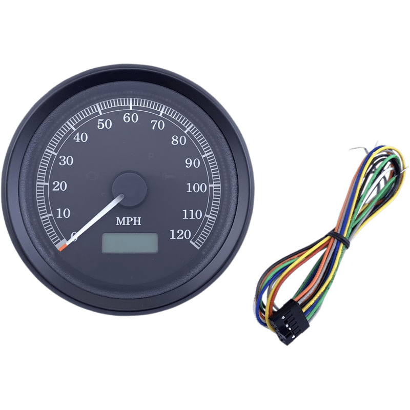DRAG SPECIALTIES SPEEDOMETER UNIV 3.37"MPH (T21 - 69A3BBDSR) - DRIVEN Canada's Powersports T21 - 69A3BBDSR