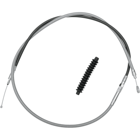 DRAG SPECIALTIES S/STEEL 68 - 11/16 FL HE CLUTCH CABLE (5322406HE) - DRIVEN Canada's Powersports 0652 - 14935322406HE