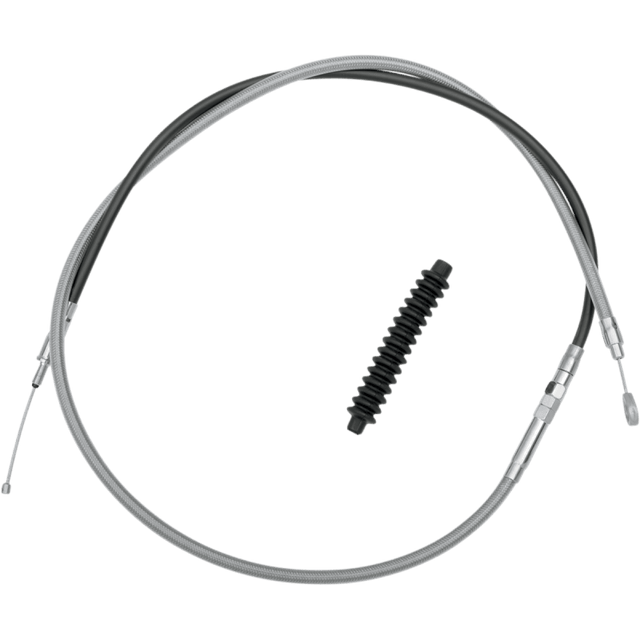 DRAG SPECIALTIES S/STEEL 68 - 11/16 FL HE CLUTCH CABLE (5322406HE) - DRIVEN Canada's Powersports 0652 - 14935322406HE