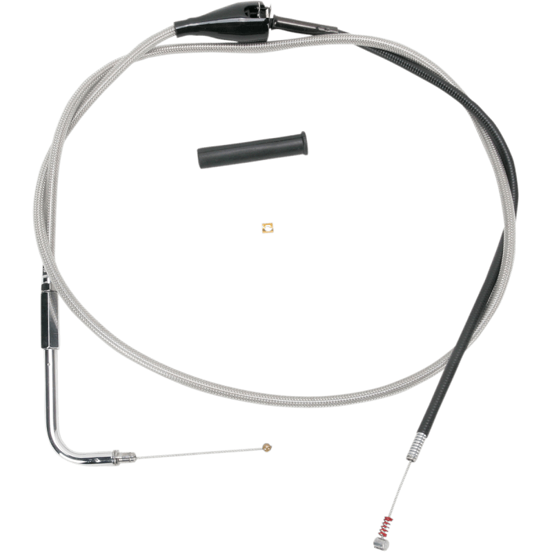 DRAG SPECIALTIES S/STEEL CRUISE CABLE (5342852B) - DRIVEN Canada's Powersports 0651 - 06545342852B
