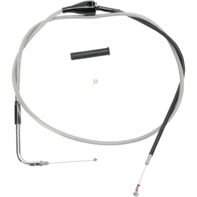 DRAG SPECIALTIES S/STEEL CRUISE CABLE (5342852B) - DRIVEN Canada's Powersports 0651 - 06545342852B