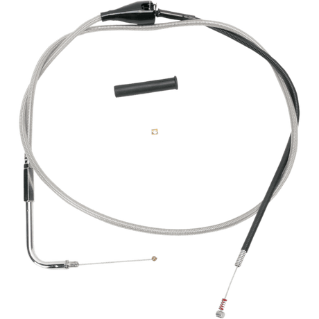 DRAG SPECIALTIES S/STEEL CRUISE CABLE (5342852B) - DRIVEN Canada's Powersports 0651 - 06545342852B