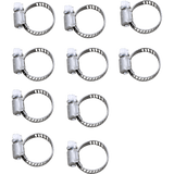 DRAG SPECIALTIES STAINLESS MINI - CLAMP 10PK DRAG (2152) - DRIVEN Canada's Powersports DS21522152