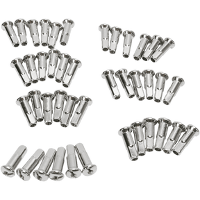 DRAG SPECIALTIES STANDARD S/STEEL SPOKE NIPPLES (40) (DS - 380113) - DRIVEN Canada's Powersports DS - 380113