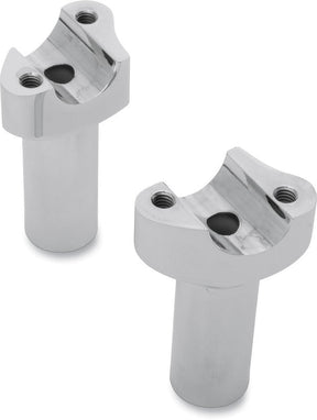 DRAG SPECIALTIES STRAIGHT RISERS 3 - 1/2" CHROME (0602 - 0399) - DRIVEN Canada's Powersports 0602 - 0399