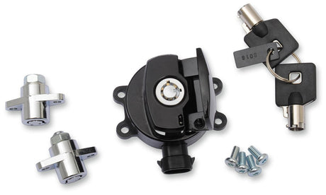 DRAG SPECIALTIES SWITCH IGN BLK+LCKS 14 - 19 FLHR (E21 - 0214GB/50) - DRIVEN Canada's Powersports E21 - 0214GB/50
