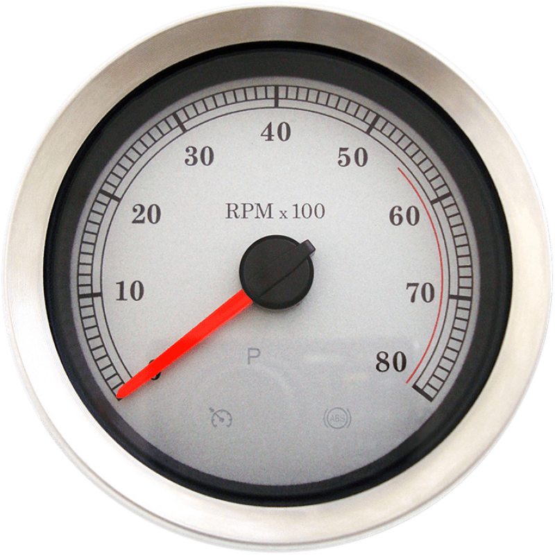 DRAG SPECIALTIES TACHOMETER SLVR 04 (83114S) - DRIVEN Canada's Powersports 83114S