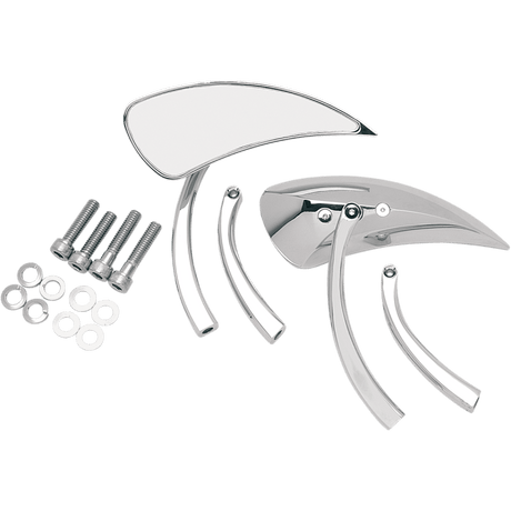 DRAG SPECIALTIES TEARDROP W/SHORT/LONG STEMS (PR) - DRIVEN Canada's Powersports 0640 - 0082