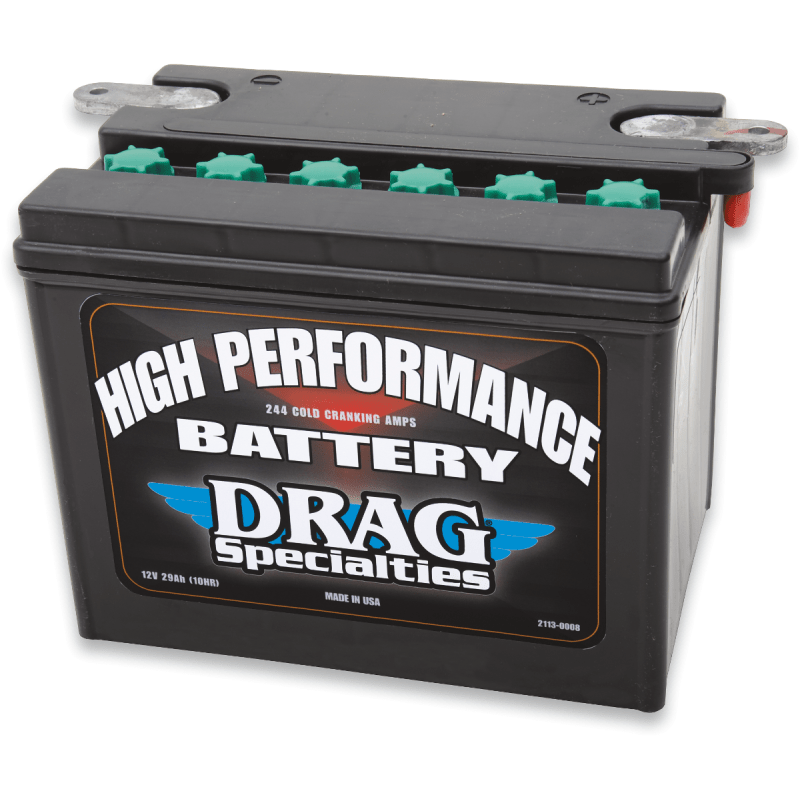 DRAG SPECIALTIES YHD - 12 DRAG SPEC.BATTERY (66007 - 84) (DRGM22H12) - DRIVEN Canada's Powersports 048493926124DRGM22H12