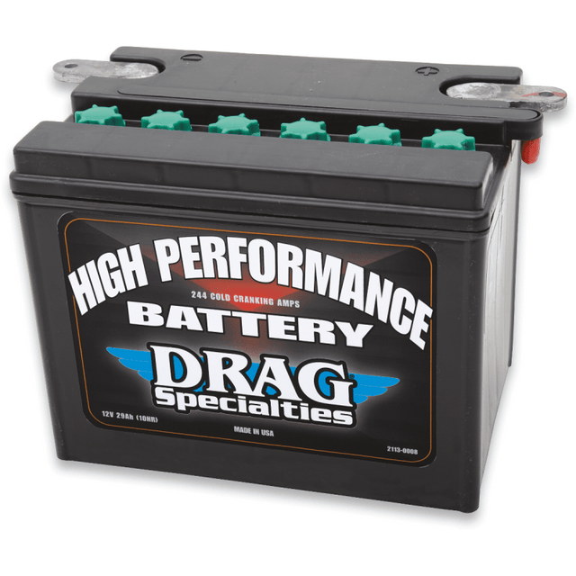 DRAG SPECIALTIES YHD - 12 DRAG SPEC.BATTERY (66007 - 84) (DRGM22H12) - DRIVEN Canada's Powersports 048493926124DRGM22H12