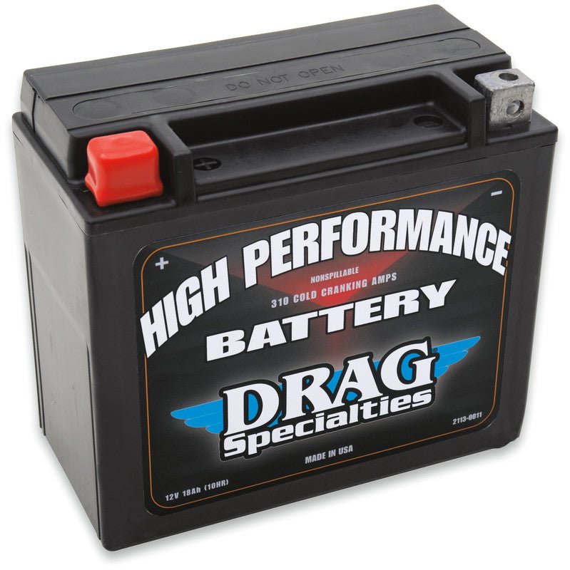 DRAG SPECIALTIES YTX20H FA DRAG BATTERY (69991 - 82B) (DRGM72RBH) - DRIVEN Canada's Powersports 048493925059DRGM72RBH