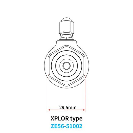 DRC/ZETA/UNIT GAS VALVE RR SUSPENSION WP XPLOR (ZE56 - 51002) - DRIVEN Canada's Powersports 4547836532856ZE56 - 51002