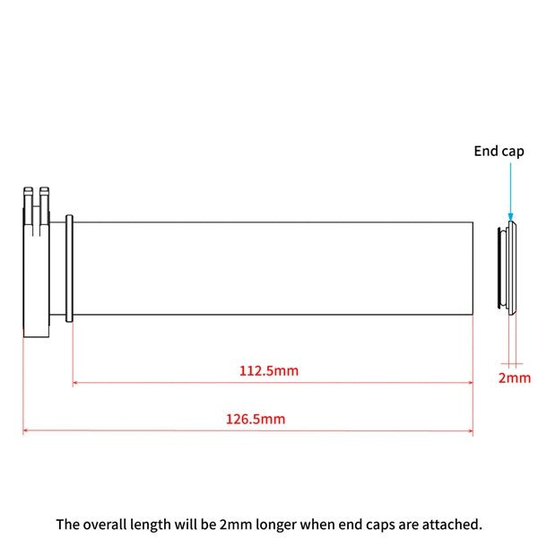 DRC/ZETA/UNIT THROTTLE TUBE ALU STD YAM (ZE45 - 7014) - DRIVEN Canada's Powersports 4547836549250ZE45 - 7014