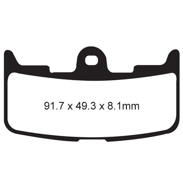 EBC BRAKE PADS EPFA SERIES EPFA345HH - DRIVEN Canada's Powersports 840655057611EPFA345HH