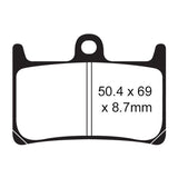 EBC BRAKE PADS EPFA SERIES EPFA380HH - DRIVEN Canada's Powersports 840655057680EPFA380HH