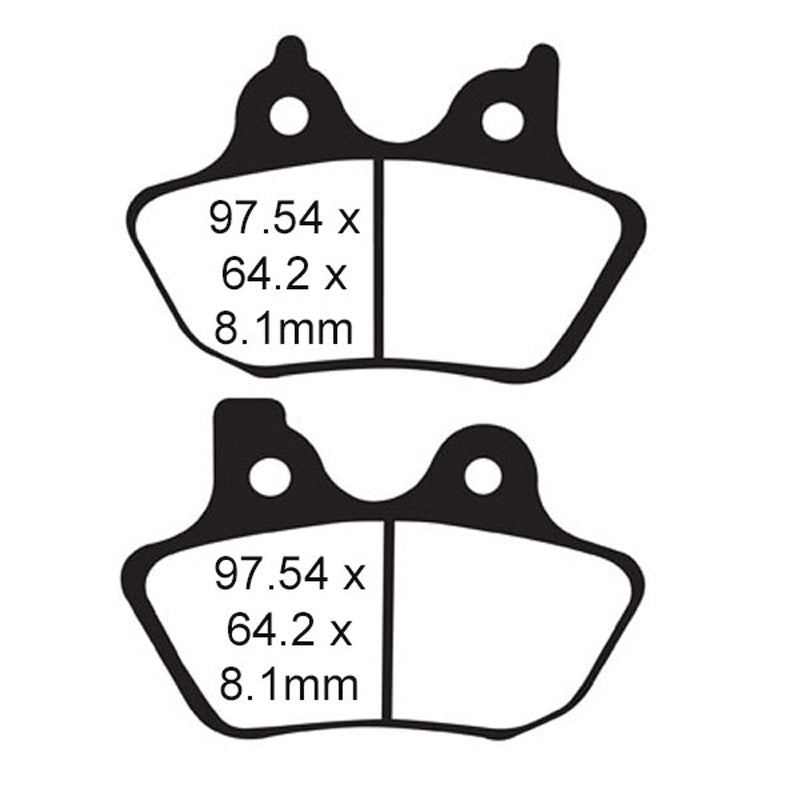 EBC BRAKE PADS EPFA SERIES EPFA400HH - DRIVEN Canada's Powersports 840655057734EPFA400HH