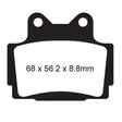 EBC BRAKE PADS FA SERIES FA104 - DRIVEN Canada's Powersports 840655058007FA104