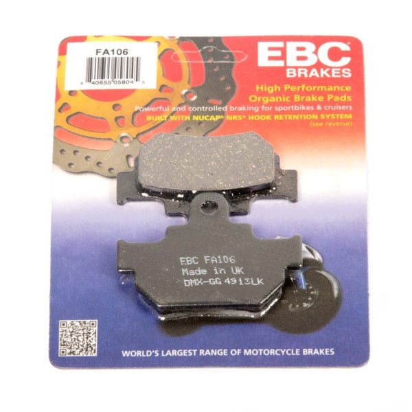 EBC BRAKE PADS FA SERIES FA106 - DRIVEN Canada's Powersports 010106FA106