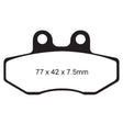 EBC BRAKE PADS FA SERIES FA167 - DRIVEN Canada's Powersports 840655059042FA167