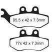 EBC BRAKE PADS FA SERIES FA194 - DRIVEN Canada's Powersports 840655059455FA194