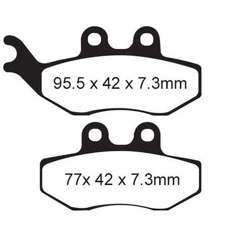 EBC BRAKE PADS FA SERIES FA194 - DRIVEN Canada's Powersports 840655059455FA194