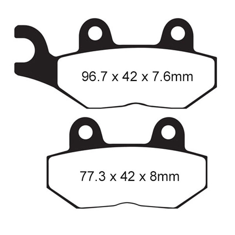 EBC BRAKE PADS FA SERIES FA214 - DRIVEN Canada's Powersports 010214FA214