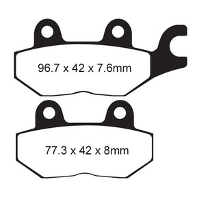 EBC BRAKE PADS FA SERIES FA215 - DRIVEN Canada's Powersports 840655059752FA215