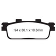 EBC BRAKE PADS FA SERIES FA427 - DRIVEN Canada's Powersports 840655077688FA427