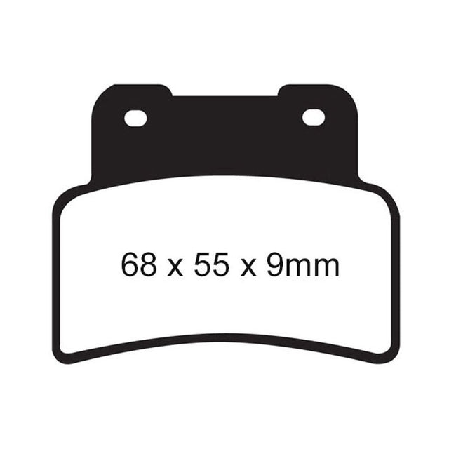EBC BRAKE PADS FA SERIES FA432 - DRIVEN Canada's Powersports 840655077749FA432