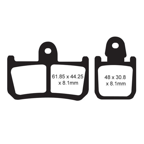 EBC BRAKE PADS FA SERIES FA442/4 - DRIVEN Canada's Powersports 847943015780FA442/4