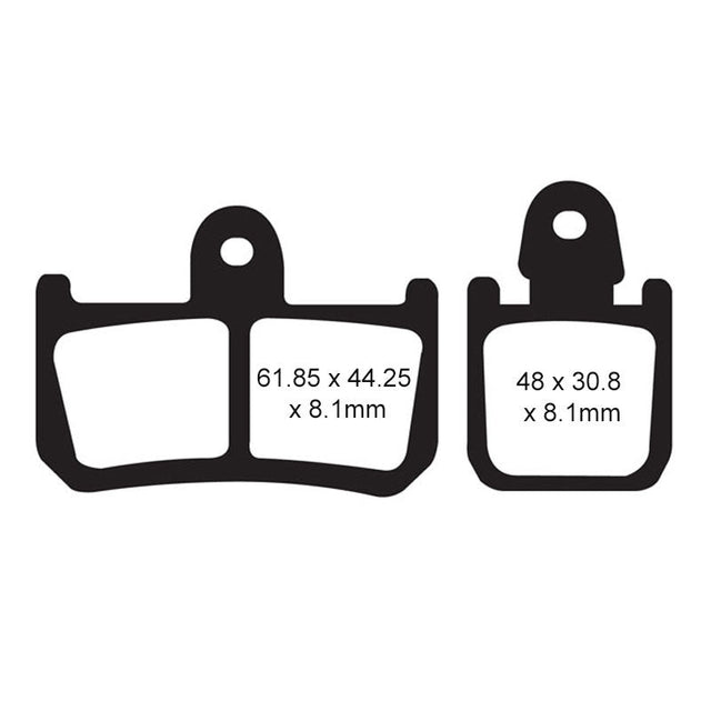 EBC BRAKE PADS FA SERIES FA442/4 - DRIVEN Canada's Powersports 847943015780FA442/4