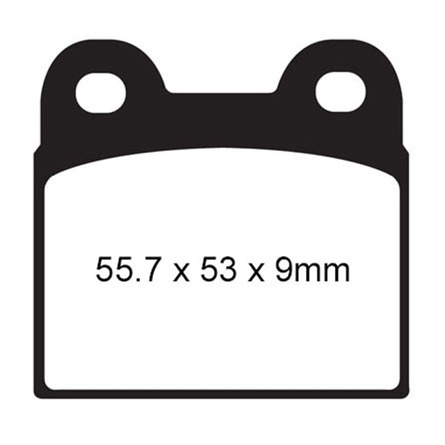 EBC BRAKE PADS FA SERIES FA57 - DRIVEN Canada's Powersports 840655078487FA57