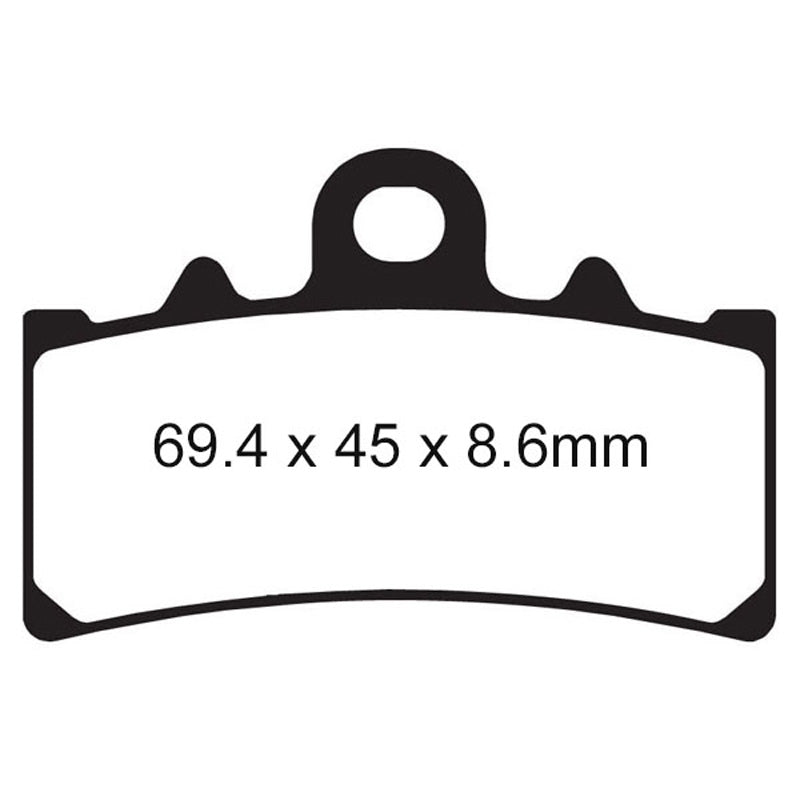 EBC BRAKE PADS FA SERIES FA606 - DRIVEN Canada's Powersports 840655078593FA606
