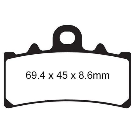EBC BRAKE PADS FA SERIES FA606 - DRIVEN Canada's Powersports 840655078593FA606