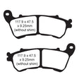 EBC BRAKE PADS FA SERIES FA640 - DRIVEN Canada's Powersports 010640FA640
