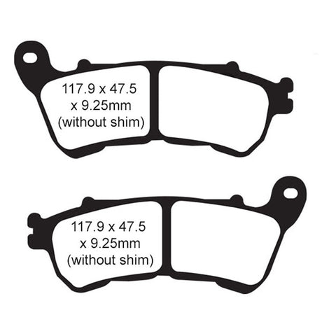 EBC BRAKE PADS FA SERIES FA640 - DRIVEN Canada's Powersports 010640FA640