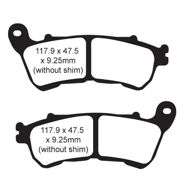 EBC BRAKE PADS FA SERIES FA640 - DRIVEN Canada's Powersports 010640FA640