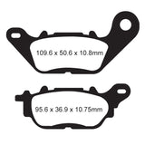 EBC BRAKE PADS FA SERIES FA662 - DRIVEN Canada's Powersports 889668095821FA662