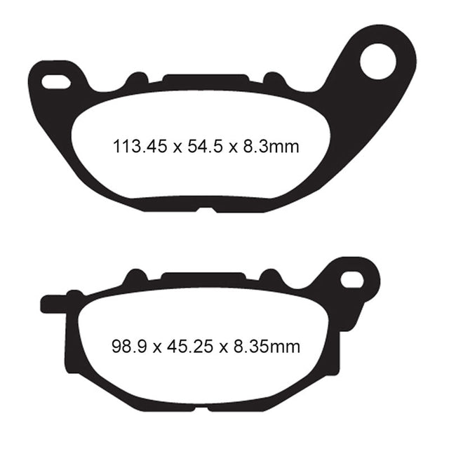 EBC BRAKE PADS FA SERIES FA663 - DRIVEN Canada's Powersports 889668095845FA663