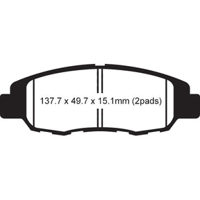 EBC BRAKE PADS FA SERIES FA670 - DRIVEN Canada's Powersports 889668097924FA670