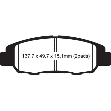 EBC BRAKE PADS FA SERIES FA670 - DRIVEN Canada's Powersports 889668097924FA670